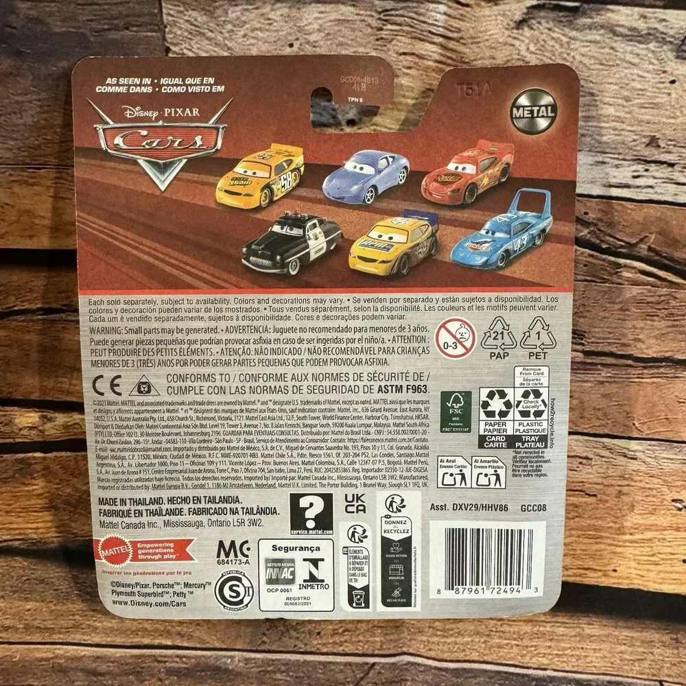 Disney Pixar Cars Dave Alternators 84 Re-Volting Piston Cup Diecast Mattel New